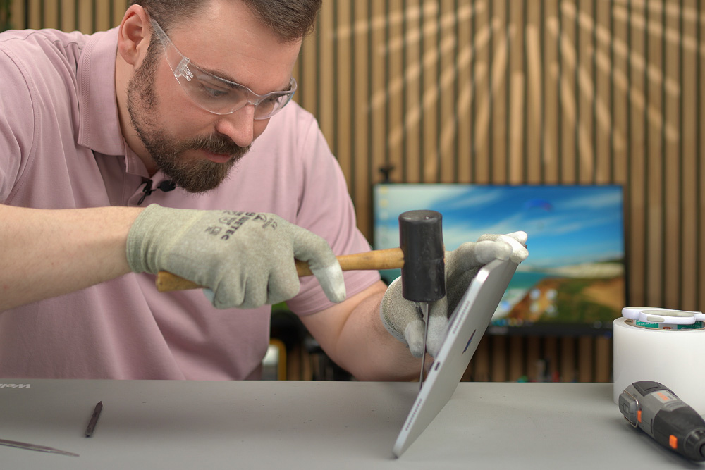 Professionelle Tablet Reparatur und Display Austausch in der Werkstatt