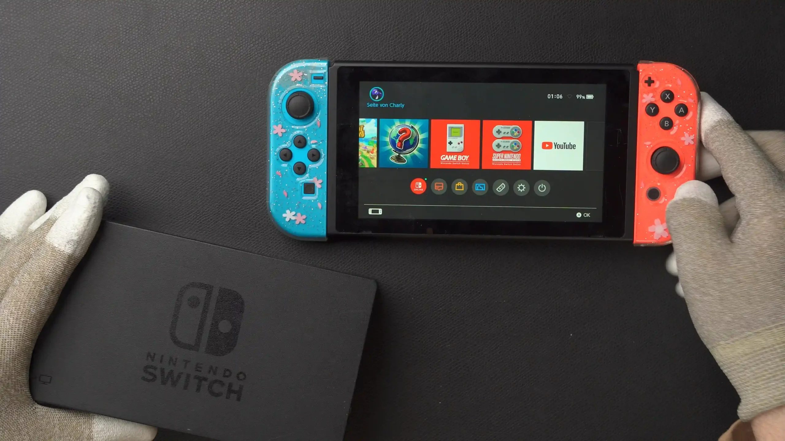 Nintendo Switch Spielkonsole reparieren lassen bei Smartronik in Deggendorf